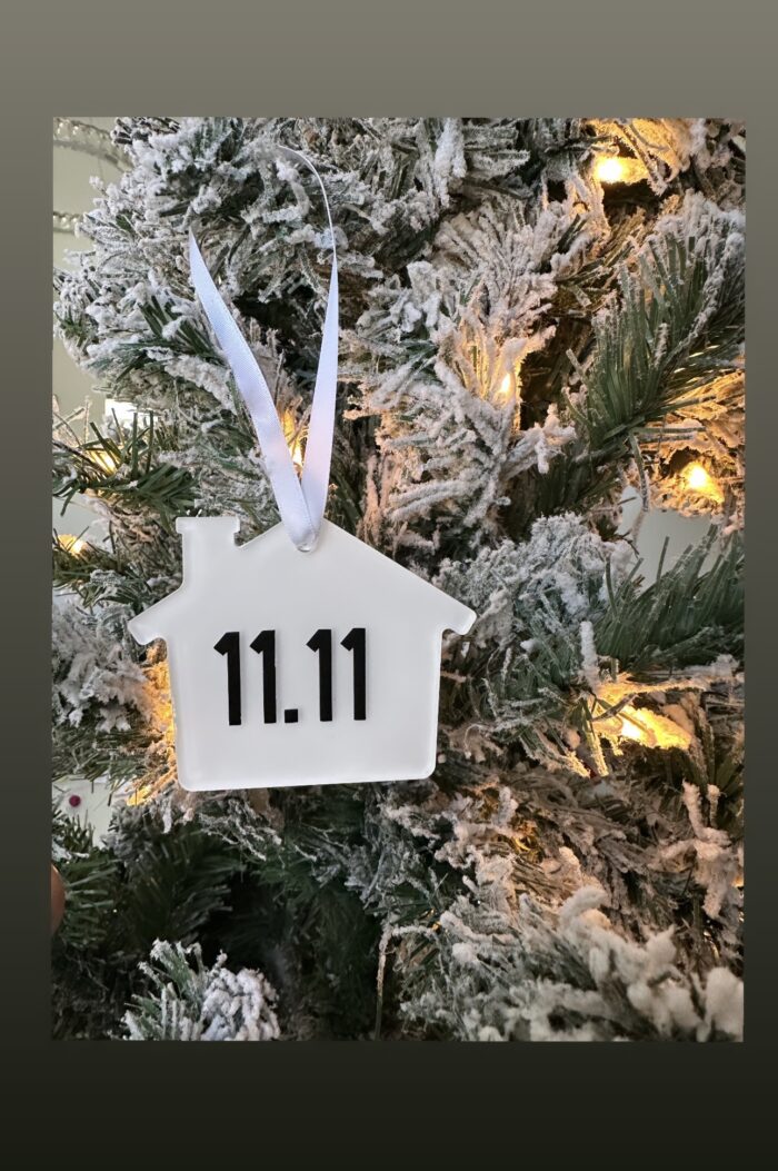 11.11 Home Manifest Ornament/Keychain