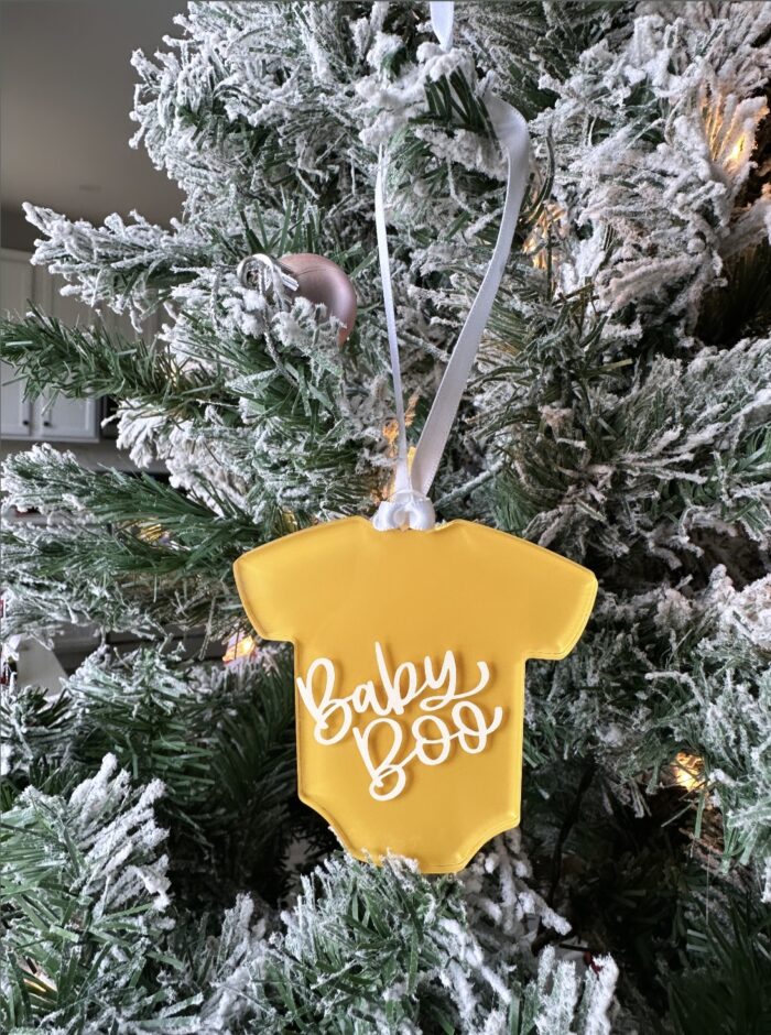 Baby Boo - Surprise Gender Ornament