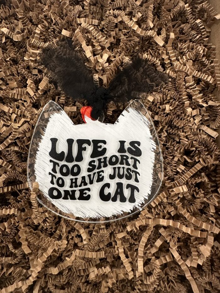 Life is too short to have one cat I Customizable - Image 2