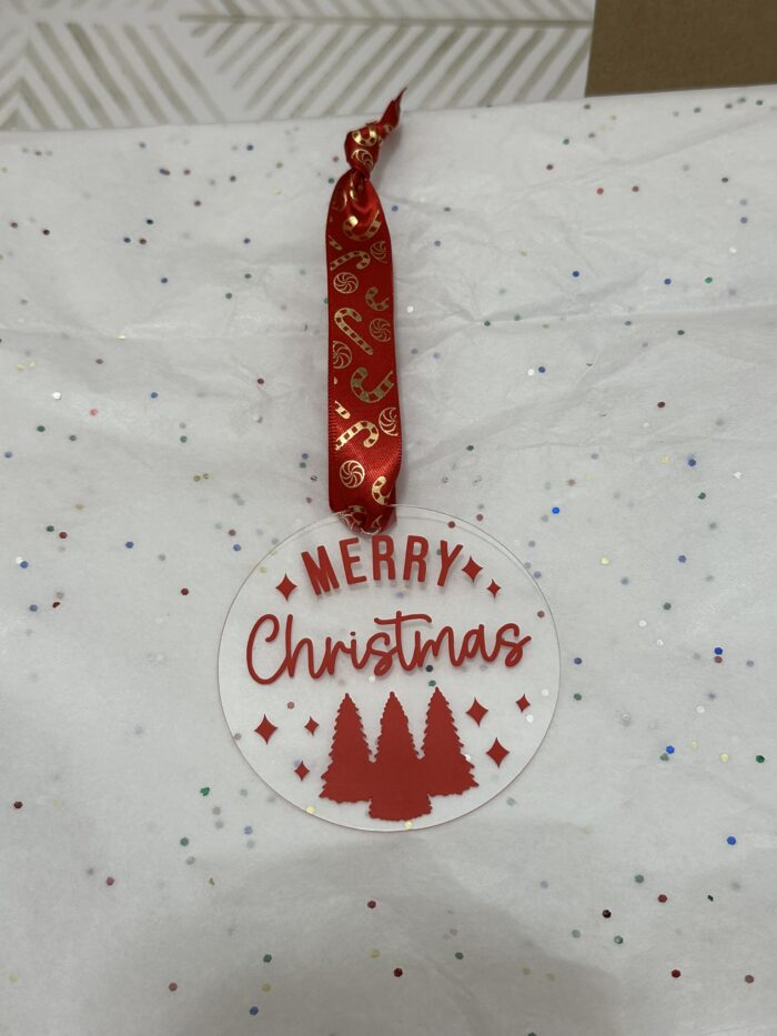 Merry Christmas Ornament - Image 2