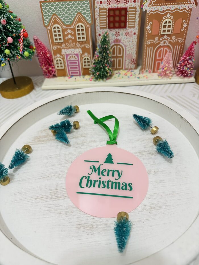 Merry Christmas Ornament - Image 2