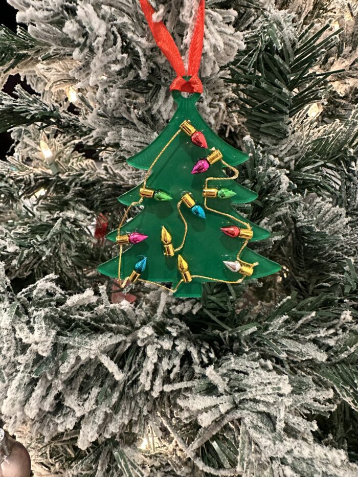 Green 3-D Ornament